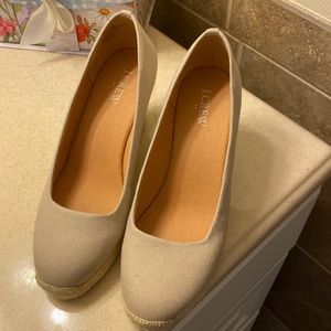 J crew wedge